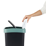 Rotho Twist afvalbak 10 liter Mistletoe Groen