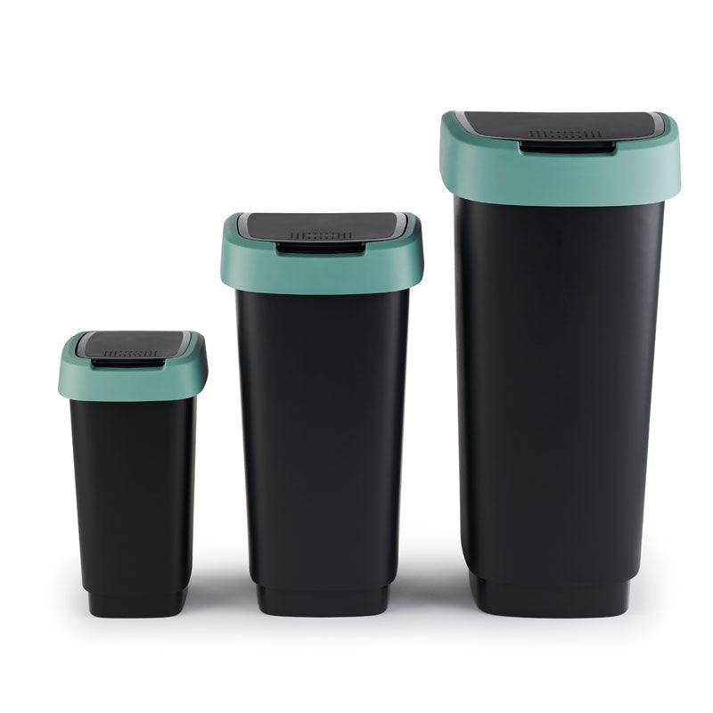 Rotho Twist afvalbak 10 liter Mistletoe Groen