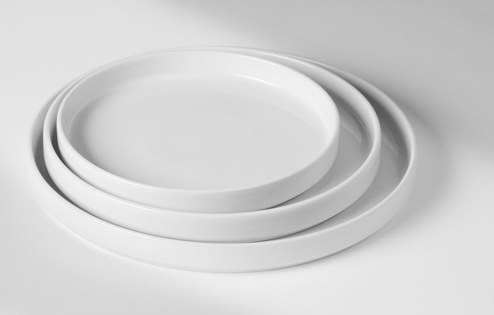 Oslo high rim plate