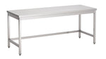 800 WERKTAFEL OPEN ONDERSTEL 1300