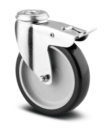 Wielenset voor regaalwagen (4 stuks)