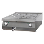Premium Bain Marie - Dubbel - 90 cm Diep - Elektrisch