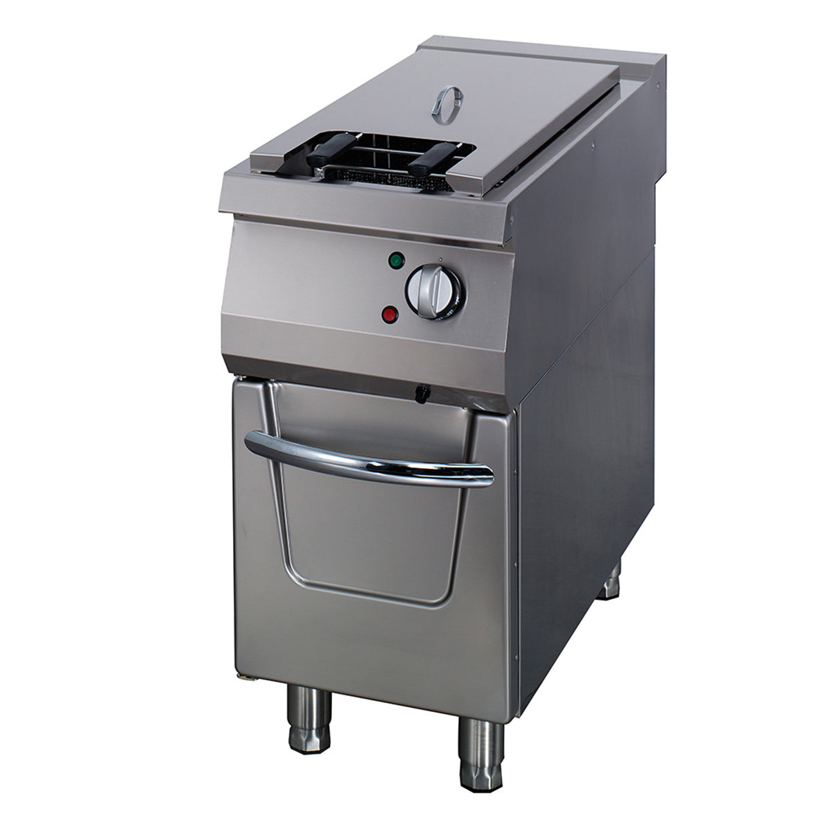 Premium Friteuse - 1 x 22 L - Enkel - 90 cm Diep - met Tapkraan - Elektrisch