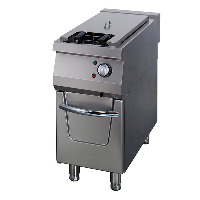 Premium Friteuse - 1 x 22 L - Enkel - 90 cm Diep - met Tapkraan - Elektrisch