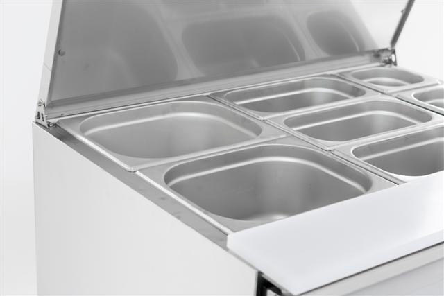 SALADETTE 2 DEUREN 2.5x1/1GN PAN