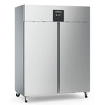 ECOFROST RVS Koelkast 1300 Liter – 2 Deuren – Geforceerde Koeling