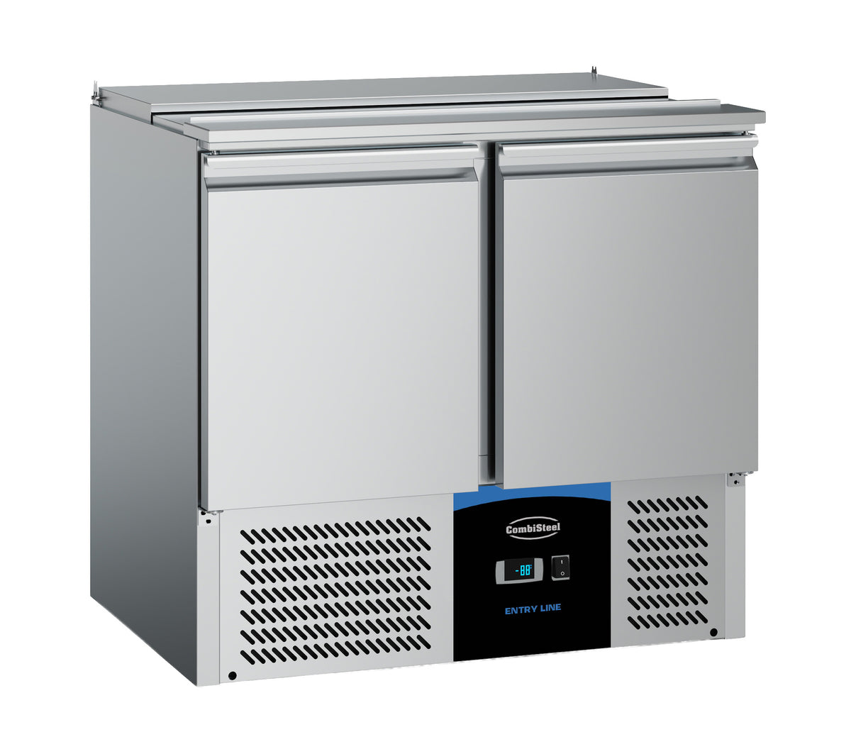 Saladette 2 deuren 2,5x 1/1 GN pan