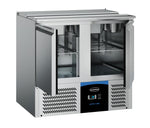 Saladette 2 deuren 2,5x 1/1 GN pan