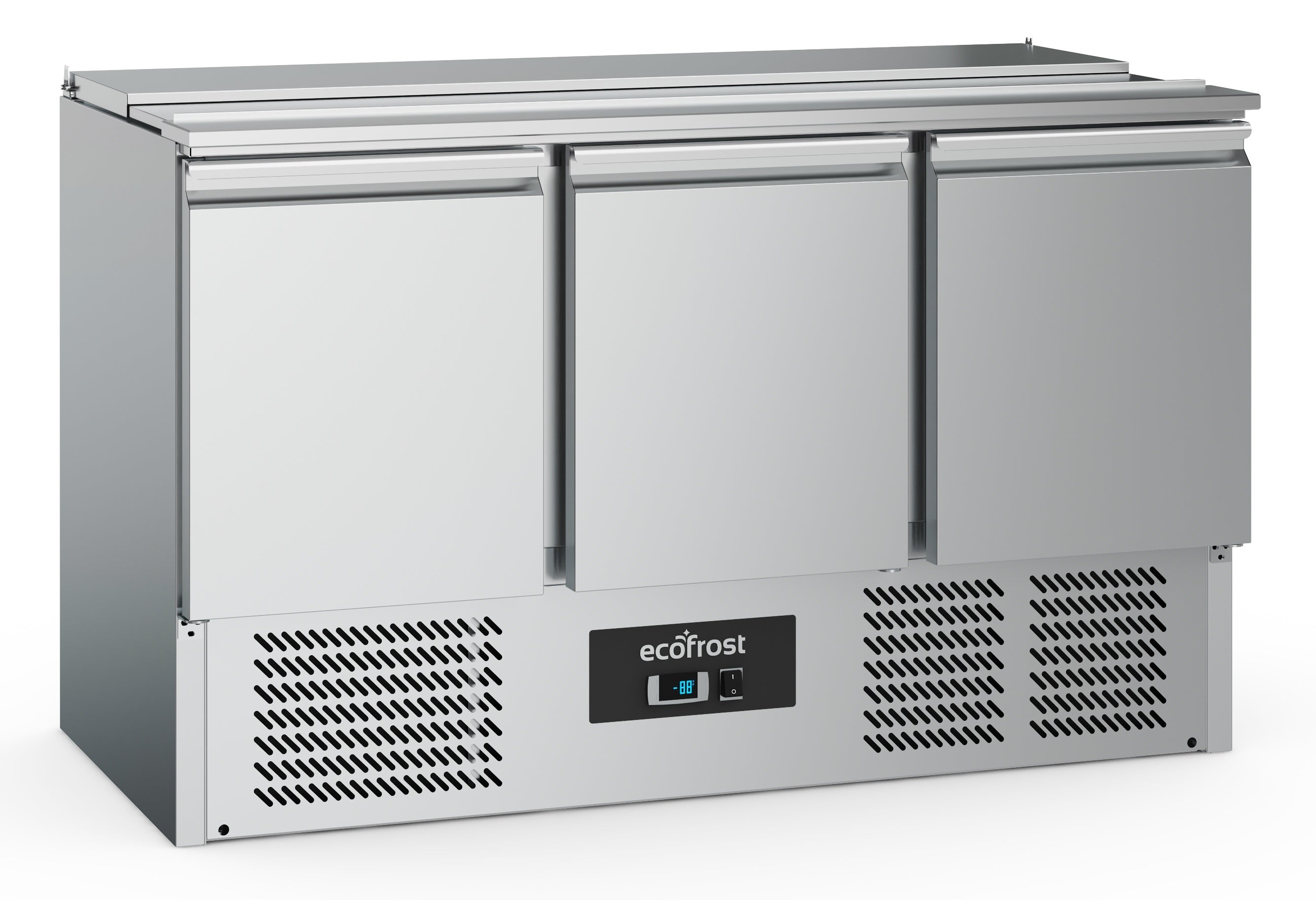 Saladette 3 deuren 4x 1/1 GN pan