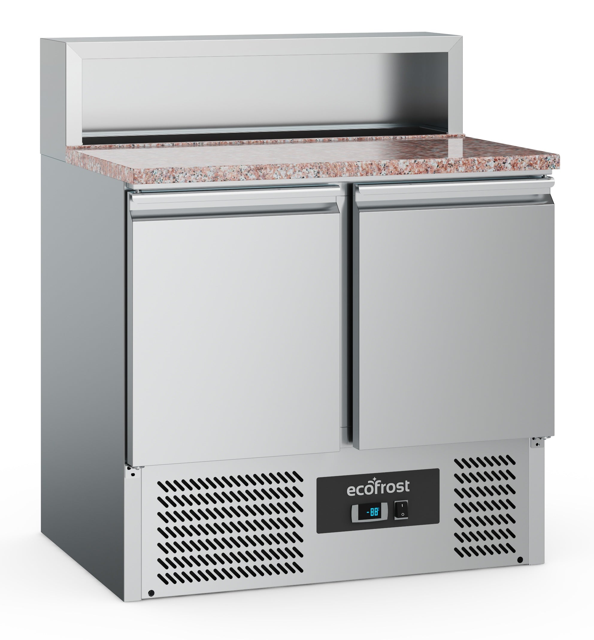 Pizzawerkbank 2 deuren 5x 1/6 GN pan