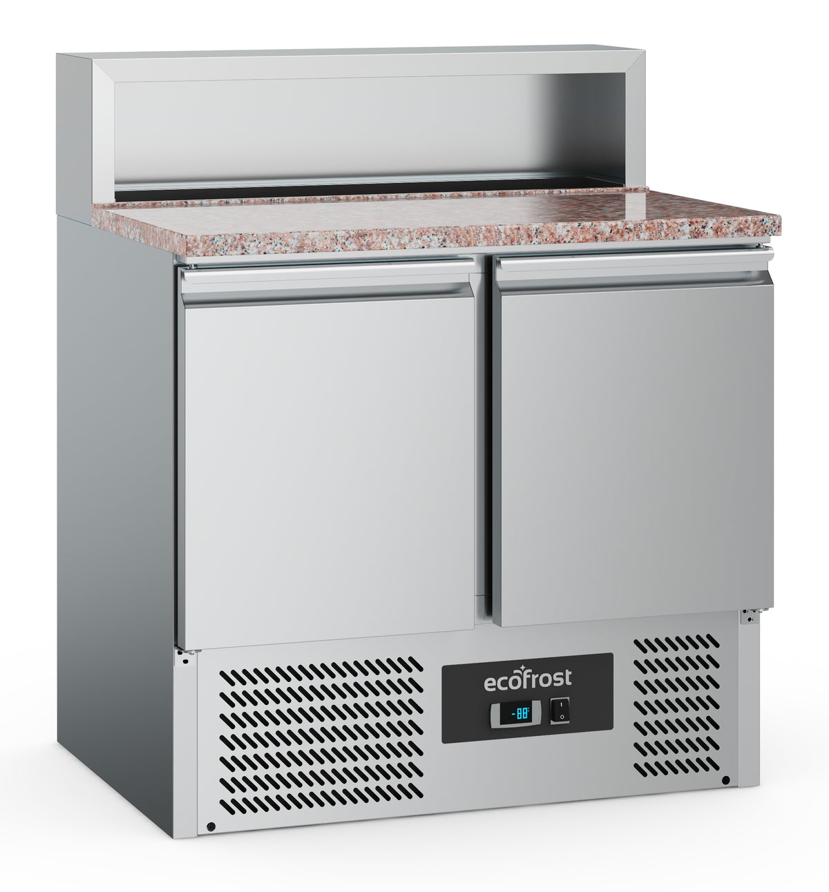 Pizzawerkbank 2 deuren 5x 1/6 GN pan