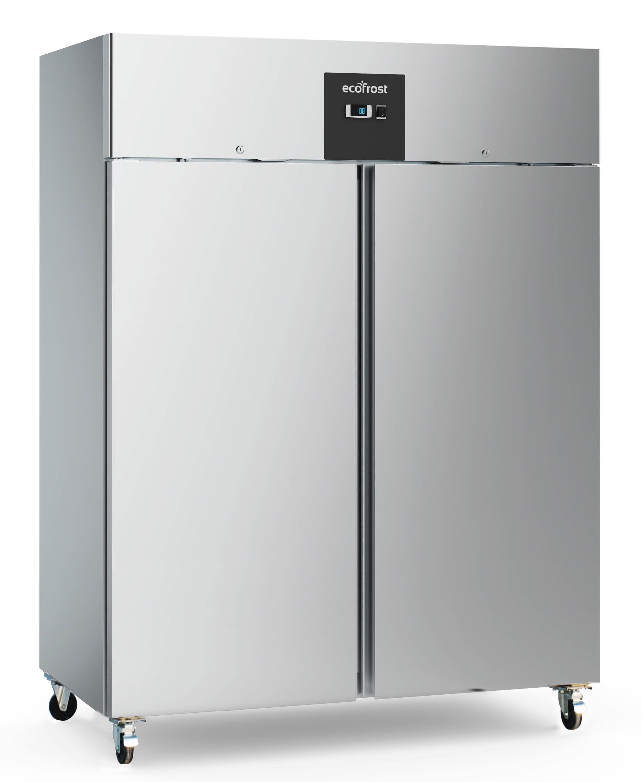 Vrieskast RVS 1200 ltr statisch