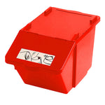 Recyclingbox 45 liter rood