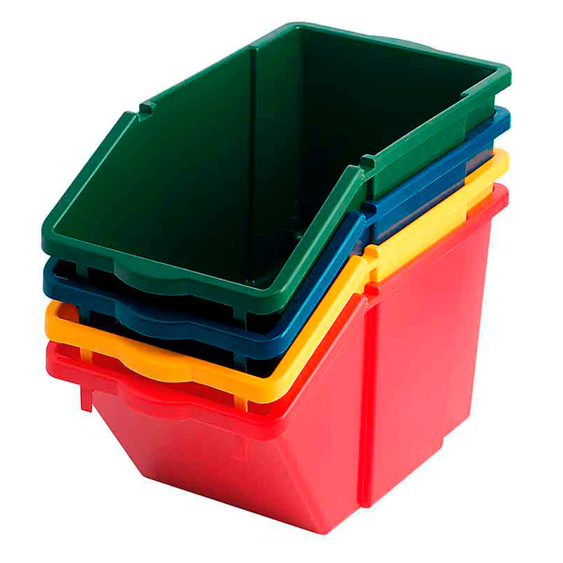 Recyclingbox 45 liter geel