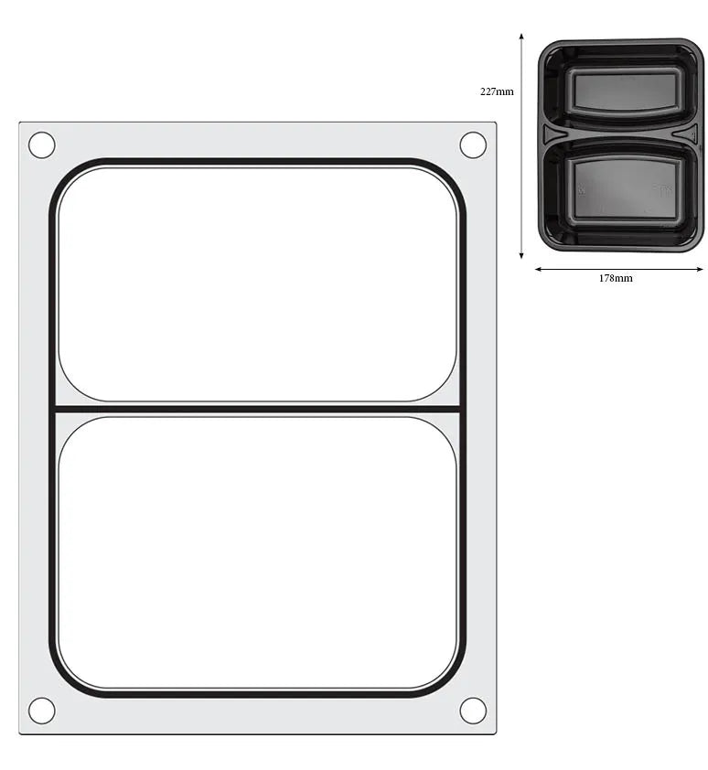 Traysealer matrix