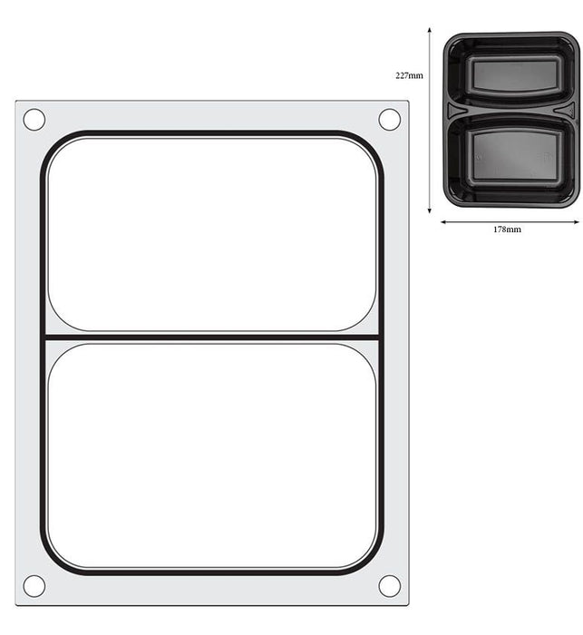 Traysealer matrix