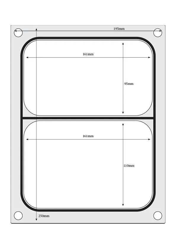 Traysealer matrix