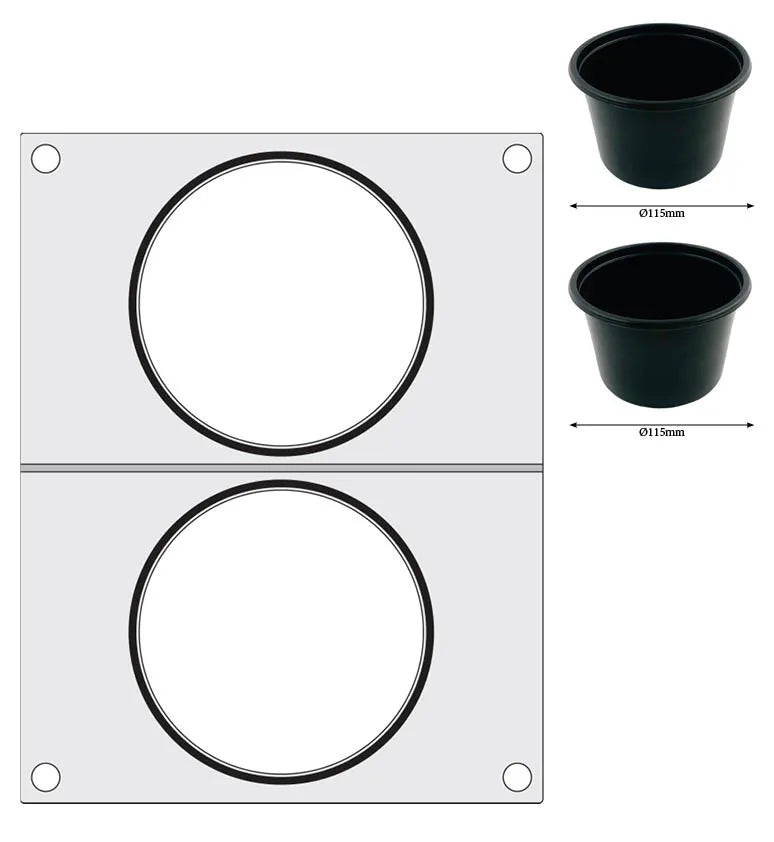 Traysealer matrix