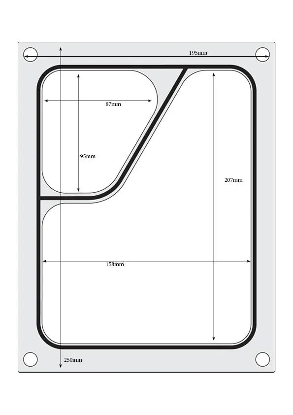Traysealer matrix