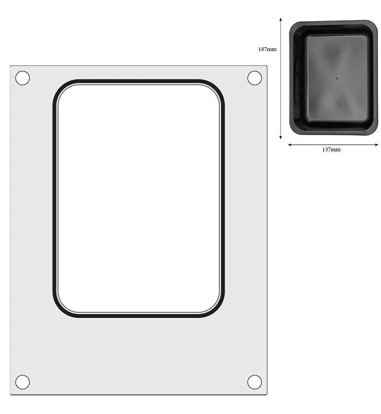 Traysealer matrix