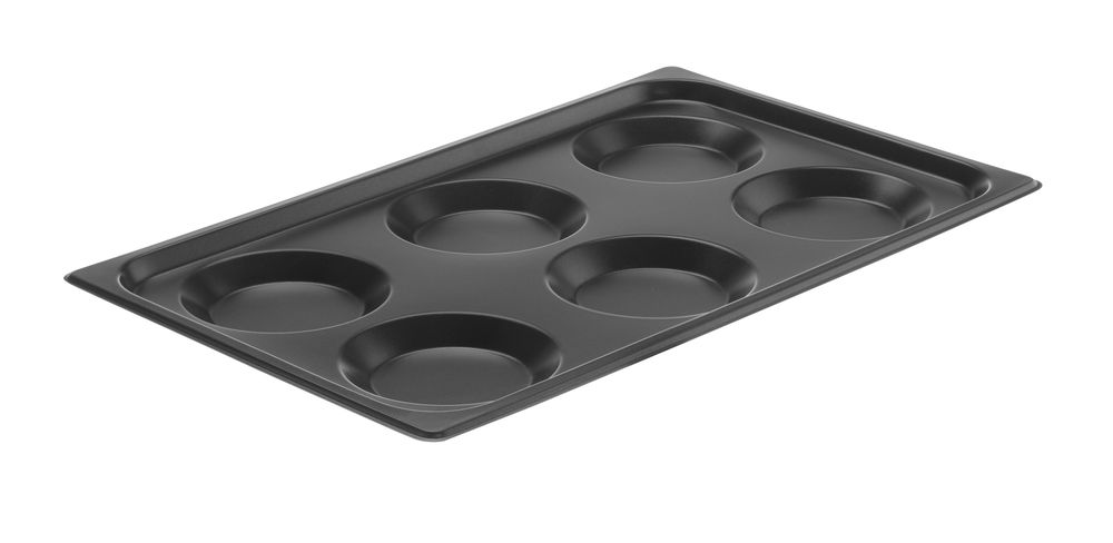 Bakplaat met 6 vormen, Convectomat “Pannenkoek”