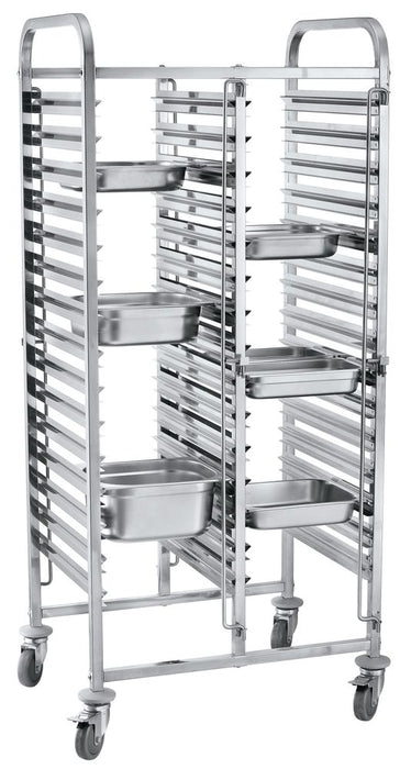 Double shelf trolley - 30 x GN 1/1