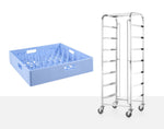 Afwaskorven trolley - 7x 500x500 mm