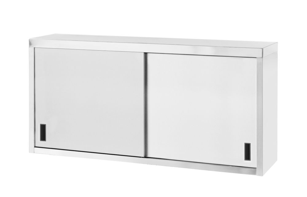 Wall cabinet with sliding doors - welded, depth: 400 mm