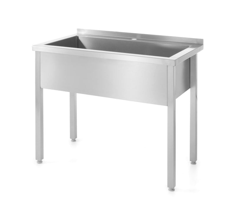 Single sink table - welded