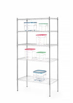 Opbergrek met 5 schappen