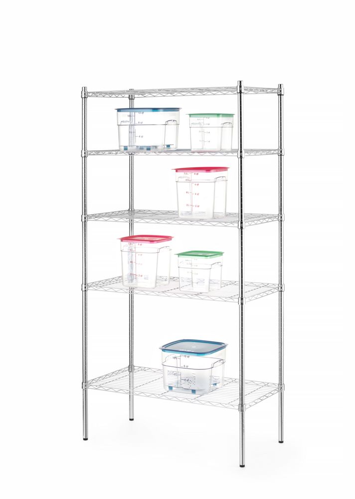 Opbergrek met 5 schappen