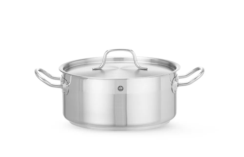Kookpan laag - met deksel