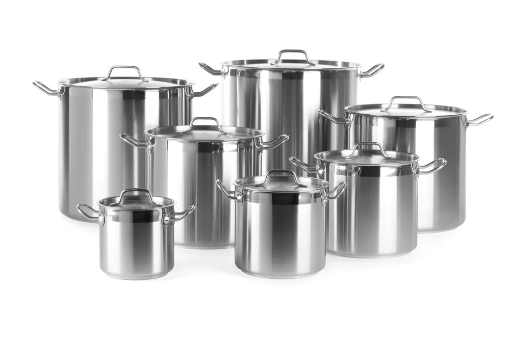 Kookpan hoog - met deksel