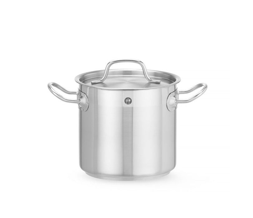 High saucepan - with lid