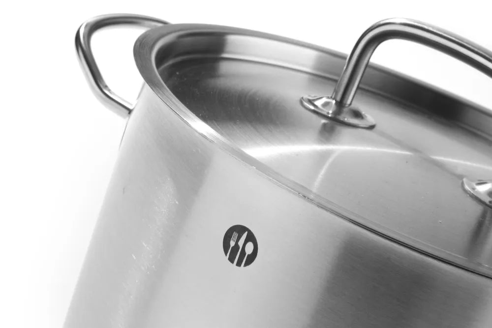 Kookpan hoog - met deksel