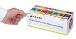 Set voedselveiligheidsstickers, multifunctioneel, eenvoudig verwijderbaar, met een dispenser