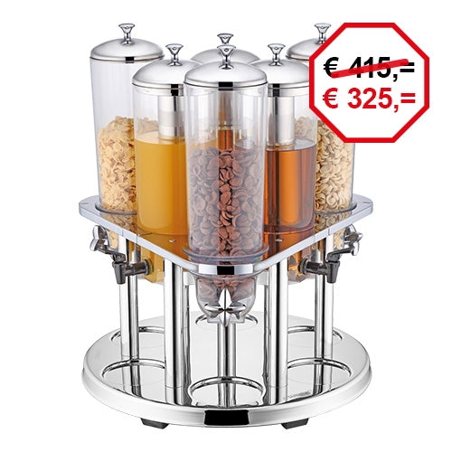 muesli dispenser |5x3,0L|