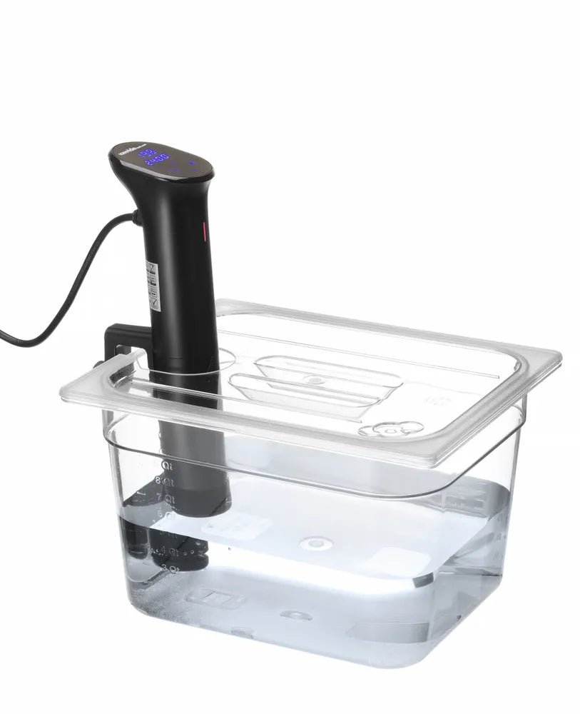 Deksel voor GN containers met uitsparing voor sous vide stick