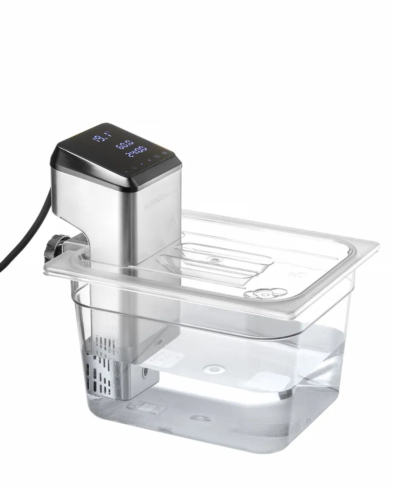 Deksel voor GN containers met uitsparing voor sous vide stick