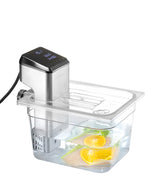 Deksel voor GN containers met uitsparing voor sous vide stick