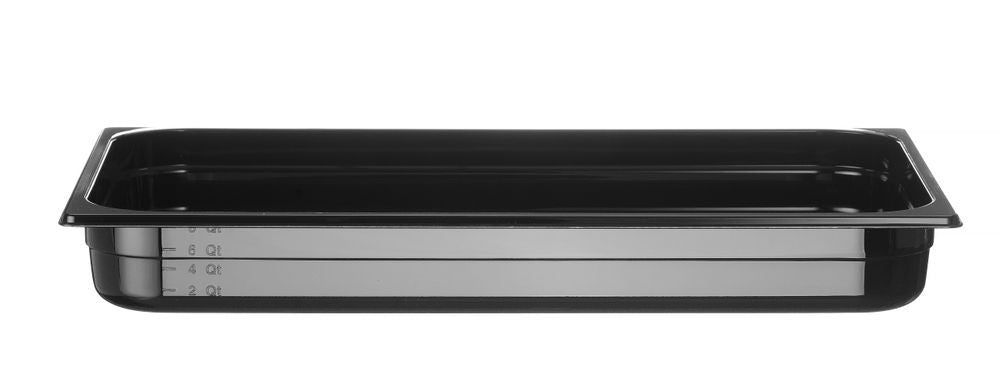 Container GN 1/1 zwart polycarbonaat