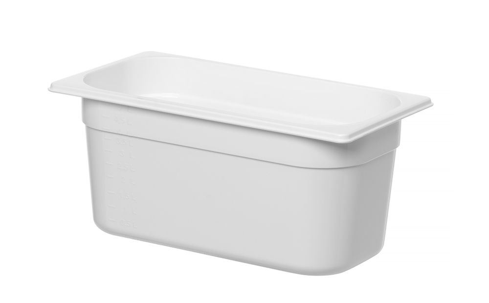 Container GN 1/3 wit polycarbonaat