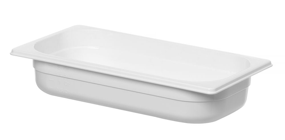 Container GN 1/3 white polycarbonate