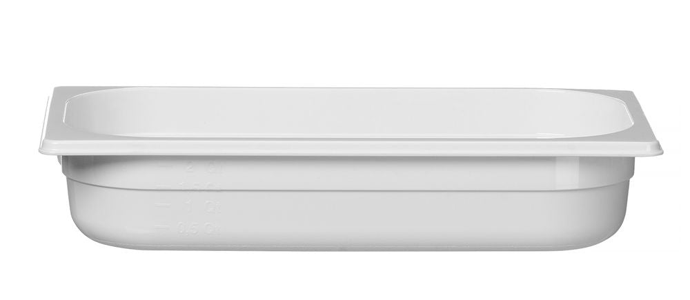 Container GN 1/3 white polycarbonate