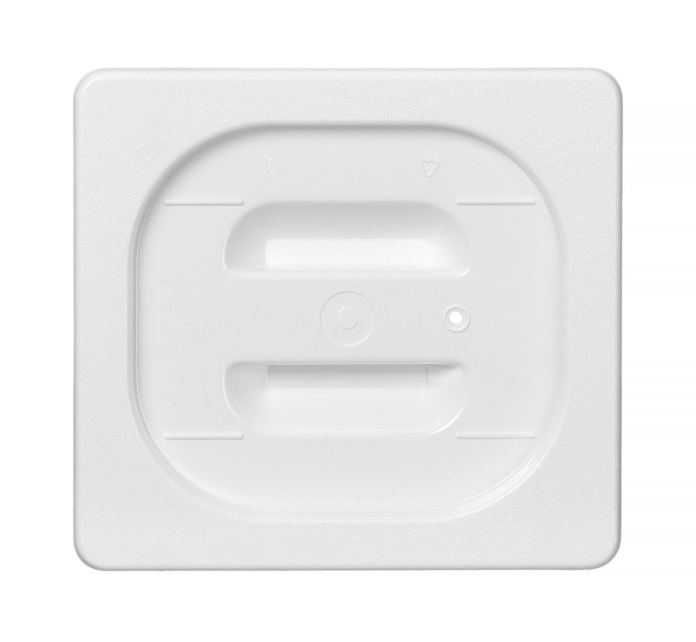 Deksel voor GN containers wit polycarbonaat