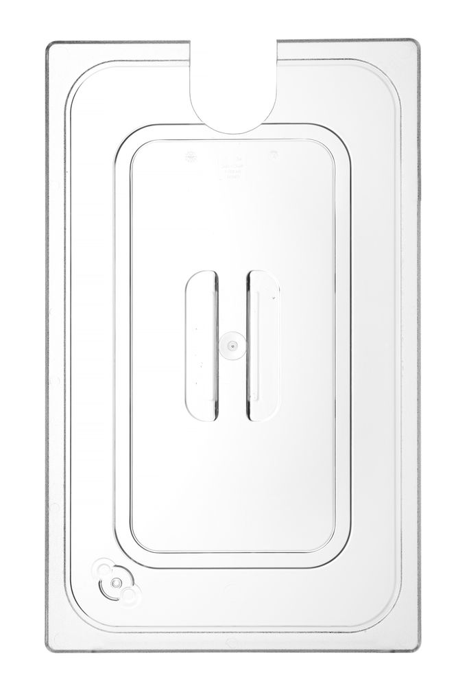 Deksel voor GN containers met uitsparing voor sous vide stick