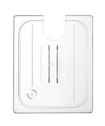 Deksel voor GN containers met uitsparing voor sous vide stick