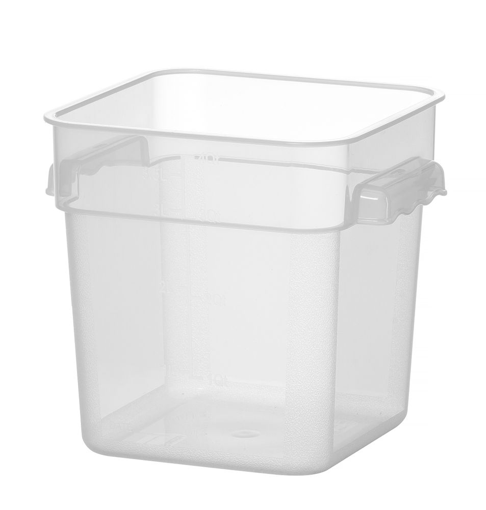 Voedselcontainer met schaalverdeling