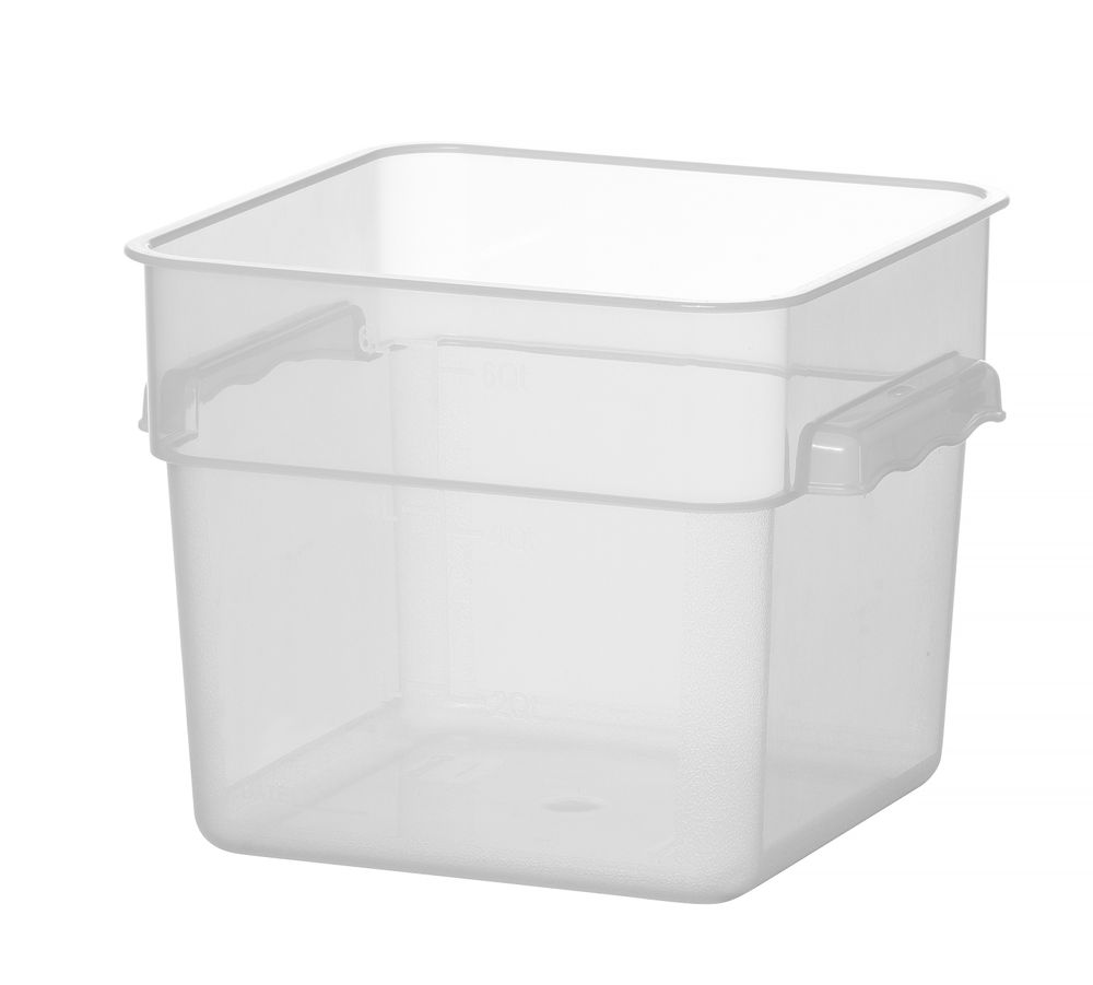 Voedselcontainer met schaalverdeling
