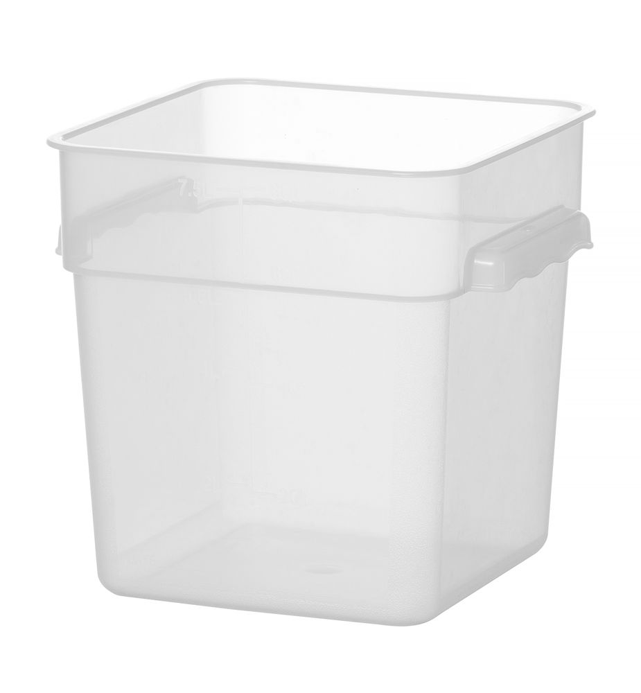 Voedselcontainer met schaalverdeling